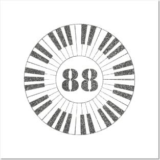 88 Keys Posters and Art